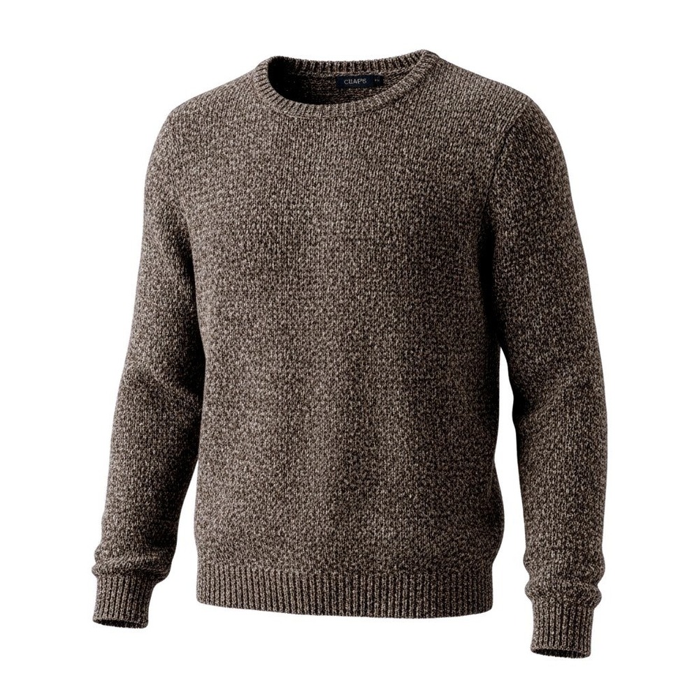 J. Crew Sweater Mens M Gray Marled Lambswool Blend Raglan Crewneck Pullover